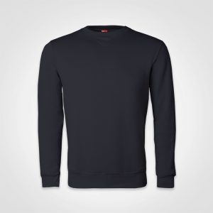 Basic Crew Neck Sweater in Black