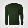 Basic Crew Neck Sweater - Bottle