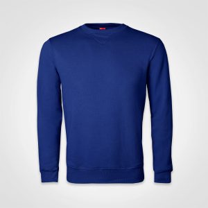 Basic Crew Neck Sweater in Royal