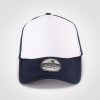 Vintage Trucker Two Tone Cap - Navy White