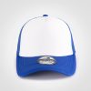 Vintage Trucker Two Tone Cap - Royal White