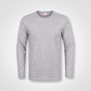 Kids Promo Long Sleeve T-Shirt in Grey Melange