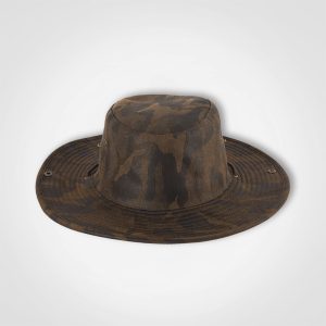Oilskin Camo Bush Hat