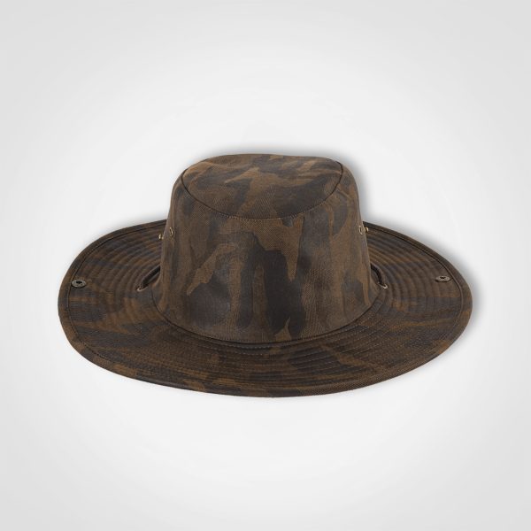 Oilskin Camo Bush Hat